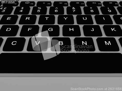 Image of Illuminated keyboard