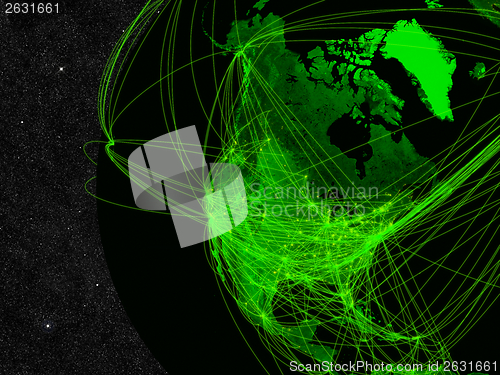 Image of North America network