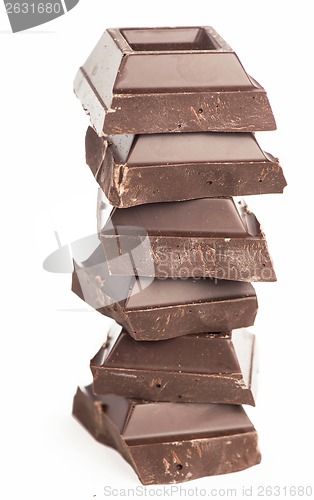 Image of chocolate pieces