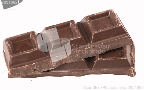 Image of chocolate pieces