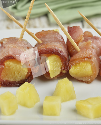 Image of Bacon And Pineapple Appetizer