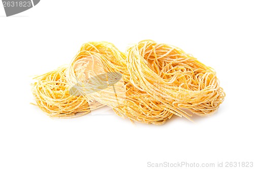 Image of uncooked egg pasta 