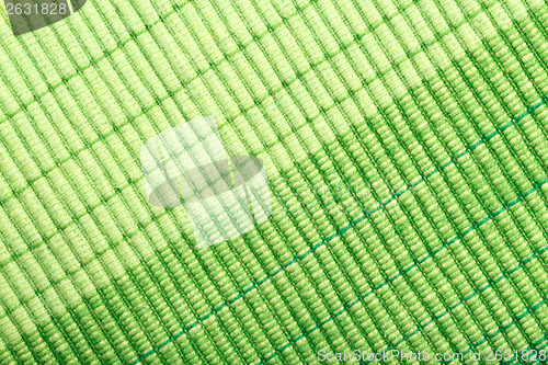 Image of green stripe fabric texture