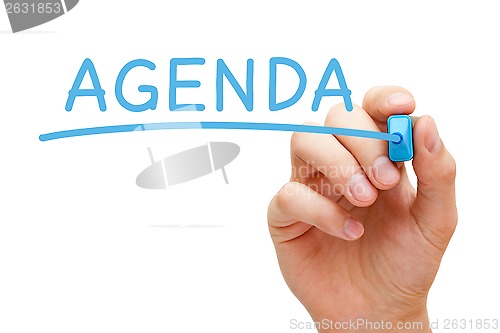Image of Agenda Blue Marker