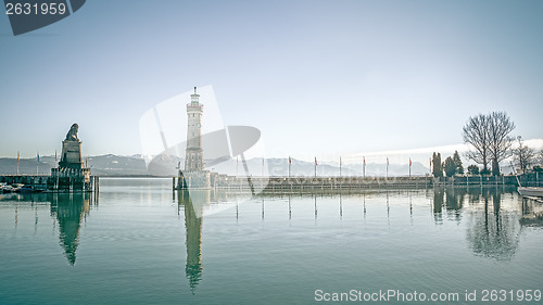 Image of Lindau harbor