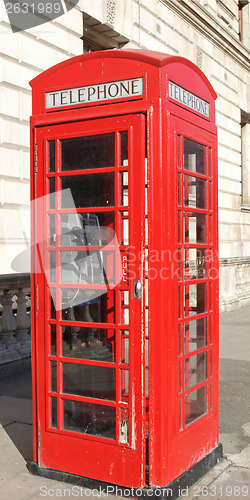 Image of London telephone box