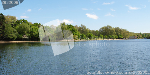 Image of Serpentine lake, London