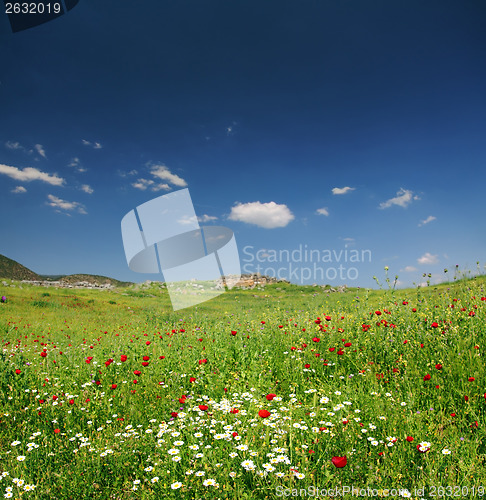 Image of spring mountain landscape in Turkey