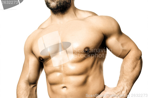 Image of bodybuilding man