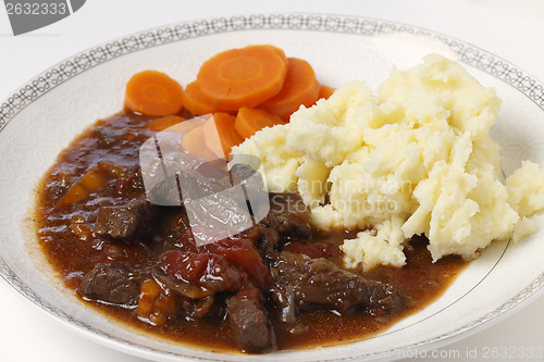 Image of Beef and tomato stew meal