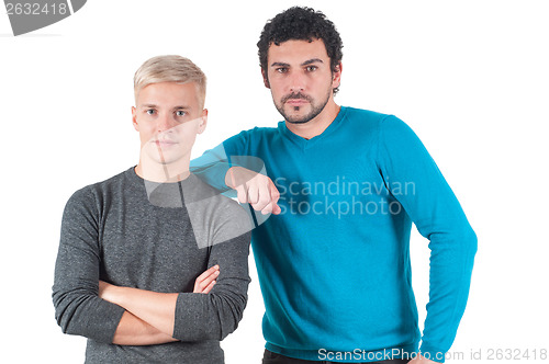 Image of Two caucasian men