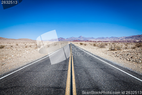 Image of Road in the desert