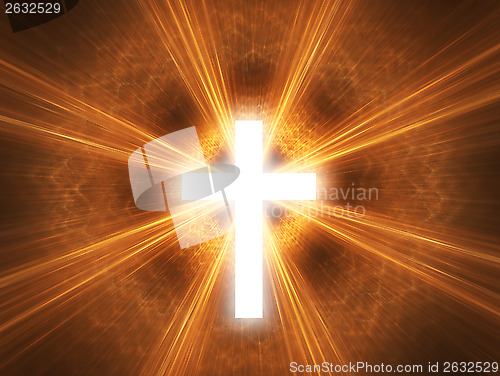 Image of Glowing cross