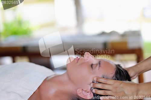 Image of woman in spa