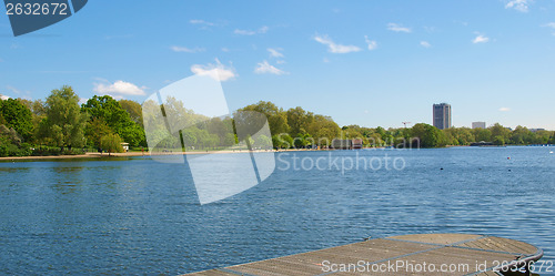 Image of Serpentine lake, London