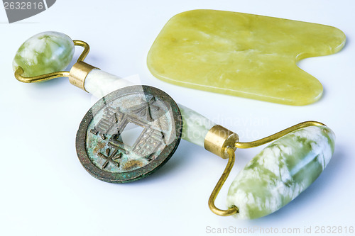 Image of massage tool made of jade