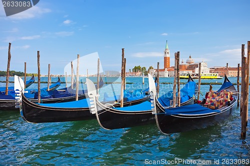 Image of Gondolas in Venice