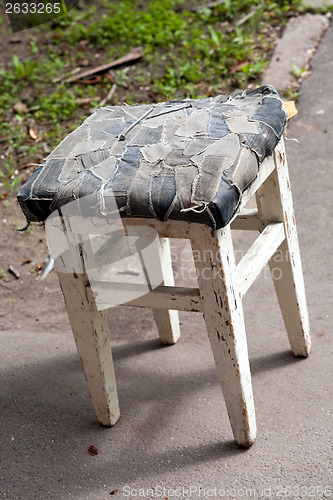 Image of old stool