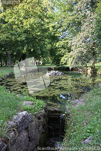 Image of Pond in the park