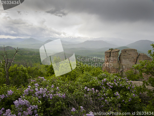 Image of Bulgarian wonders - a beautiful view - phenomenon of Belogradchik rocks