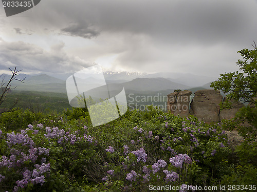 Image of Bulgarian wonders - a beautiful view - phenomenon of Belogradchik rocks