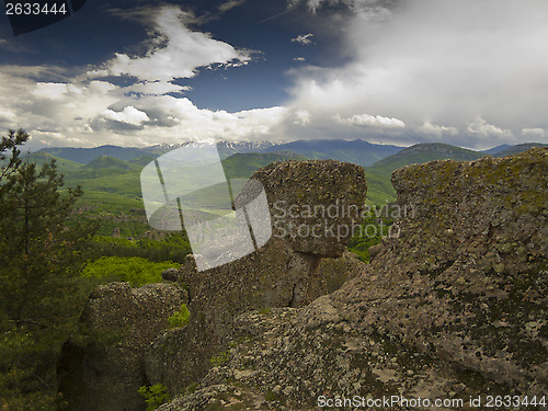 Image of Bulgarian wonders - a beautiful view - phenomenon of Belogradchik rocks