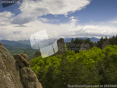 Image of Bulgarian wonders - a beautiful view - phenomenon of Belogradchik rocks