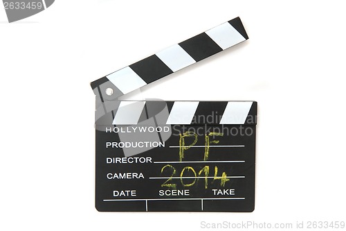 Image of clapboard (PF 2014)  
