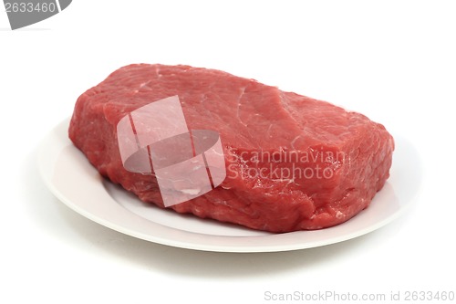 Image of raw beef meat