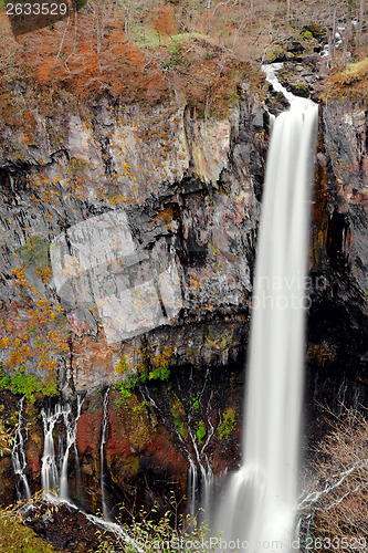 Image of Kegon falls in NIkko,  Japan