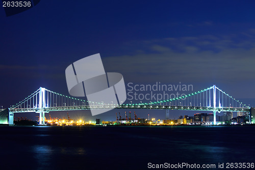 Image of Suspension bridge in Tokyo Bay