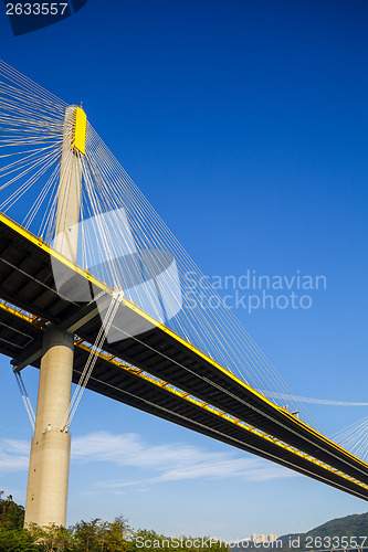 Image of Suspension bridge in Hong Kong 