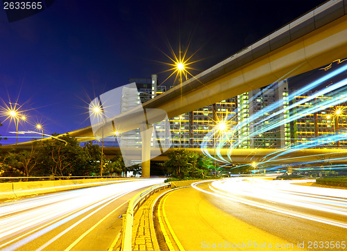 Image of Traffic through the city