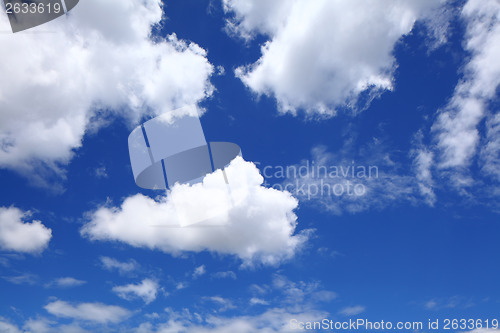 Image of Sunny blue sky