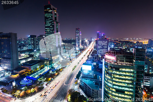 Image of Gangnam district in Seoul