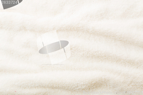 Image of White towel texture