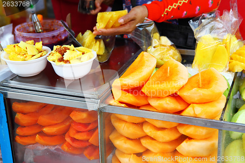 Image of Fruit spice in street market