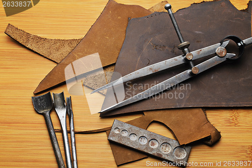 Image of Leather craft equipment