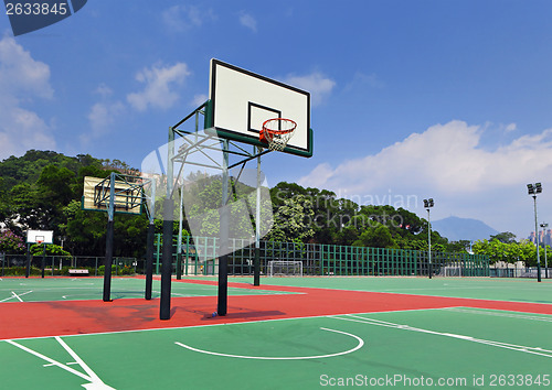 Image of Public basketball court 