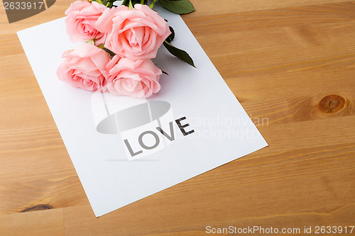 Image of Rose and love