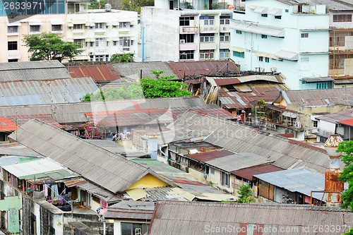 Image of Slum area in Thailand
