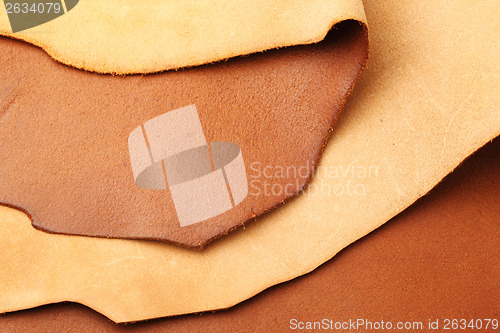 Image of Leather pieces