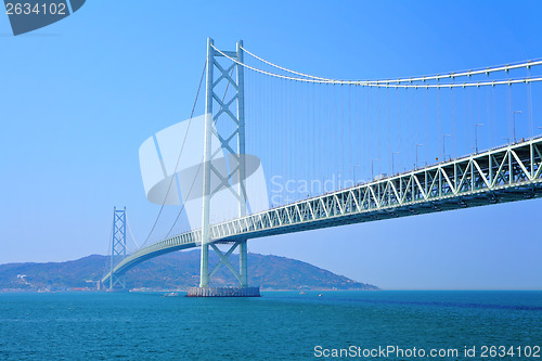 Image of Akashi Kaikyo Bridge in Japan