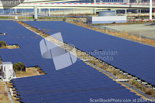Image of Solar panel station