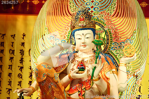 Image of Chinese statue, Guan Yin sculpture