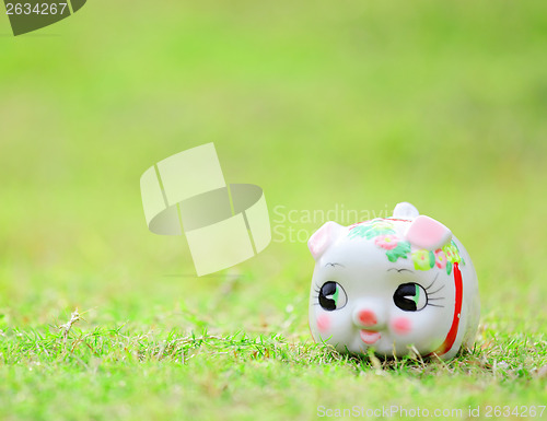 Image of Chinese style piggy bank