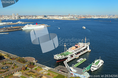 Image of Yokohama port