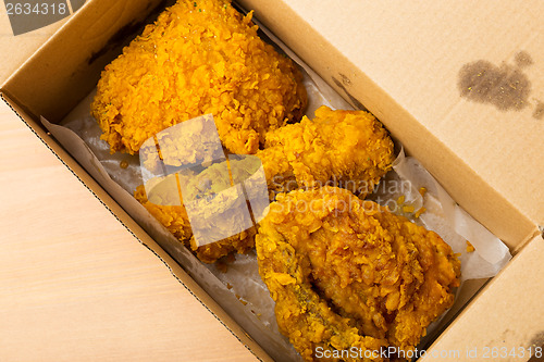 Image of Fried chicken take away 