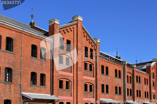 Image of Red brick warehouse in Yokohama