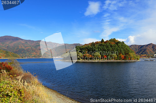 Image of Lake Kawaguchi in Japan